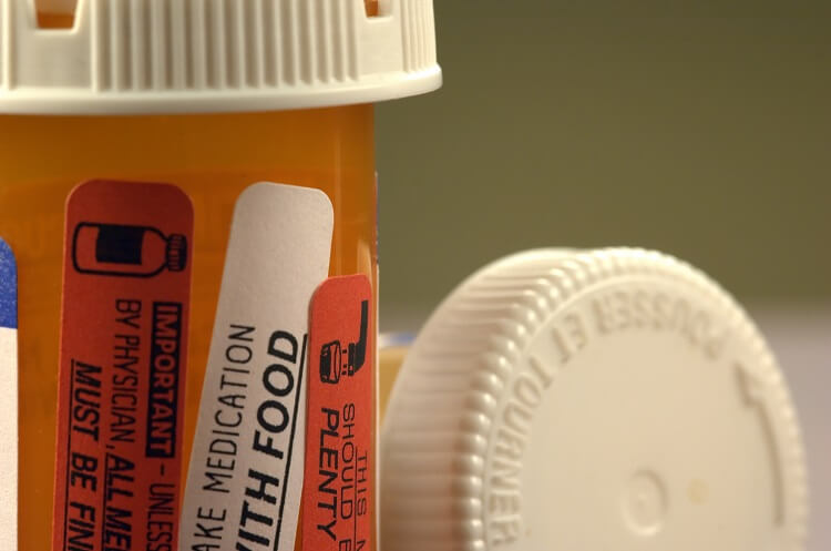 2 Prescription Pill Bottles